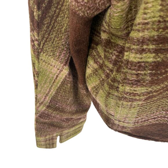 NEW Dex Clothing Harvest Plaid Open Front Jackets Sz Medium - Picture 4 of 10